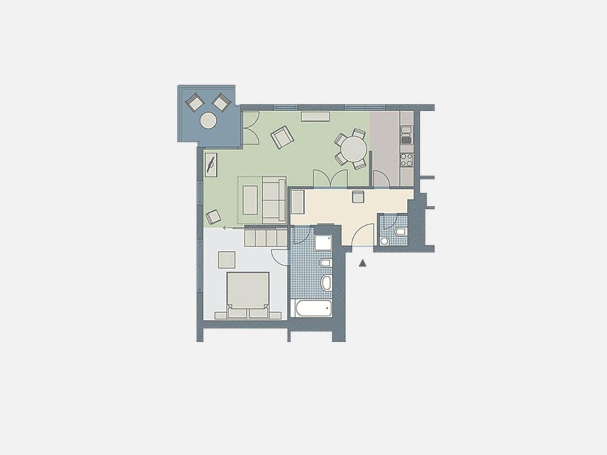 Kaiservillen Heringsdorf - Ferienwohnung Mit 1 Schlafzimmer Und Balkon D132 Εξωτερικό φωτογραφία